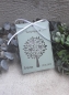 Preview: Gastgeschenk Blumensamen Lebensbaum Eukalyptusgrün Papiertüte Taufe, Kommunion, Konfirmation, Firmung, Hochzeit Mint