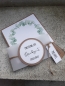 Mobile Preview: Einladungskarte zur Hochzeit Eukalyptus Eukalyptuskranz Kraft vintage greenery