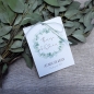 Mobile Preview: Gastgeschenk Blumensamen Eukalyptuskranz Papiertüte einfach greenery Hochzeit