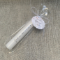 Preview: Gastgeschenk kleine Kerze Stabkerze Schön, dass Du da bist personalisiert Geschenk Taufe Kommunion Konfirmation Firmung Hochzeit