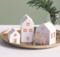 Preview: Lichthäuser-Set 3x Lichthaus aus Papier DIY Bastelset Weihnachtsdeko Advent Weihnachten Basteln Heyda Lichterdorf