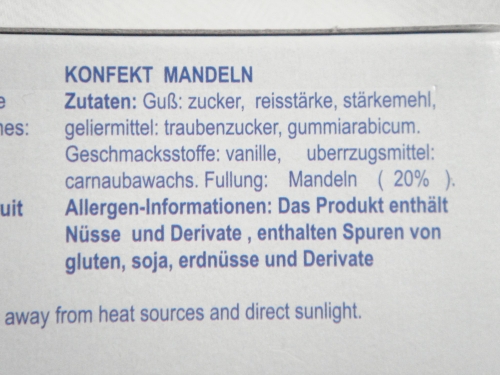 1 kg italienische Hochzeitsmandeln Mandeldragees weiß Confetti Crispo Bonboniere 1000g