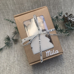 Kleines Weihnachtsgeschenk Geschenkbox Kraft Geldgeschenk Seifen Tannenbaum Sterne Miniseifen Weihnachtsfeier Gastgeschenk Wichtelgeschenk personalisiert